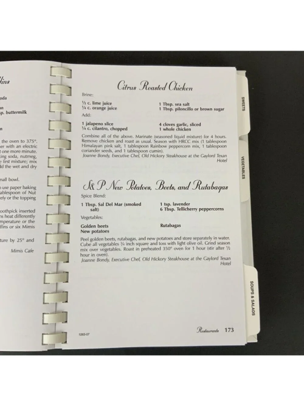 Grapevine Texas Chamber Of Commerce Cookbook 2008 Great Cooks Times Taste Spiral